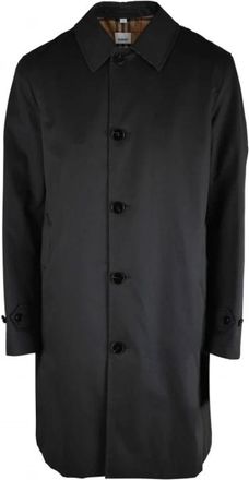 Burberry Cotton - Heren - Mantel - Grijs - S - Jassen
