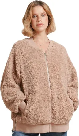 Nom Maternity Cozy Before & After Maternity Jacket in Taupe at Nordstrom, Size Medium