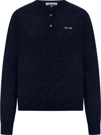 Miu Miu CREW NECK CASHMERE SWEATER - Miu Miu - Woman