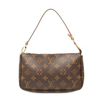 Louis Vuitton Pre-owned Handbags, female, Brown, Size: ONE SIZE Pre-owned Patterned Shoulder Bag