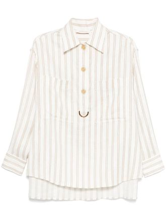 Zimmermann striped blouse - Neutrals