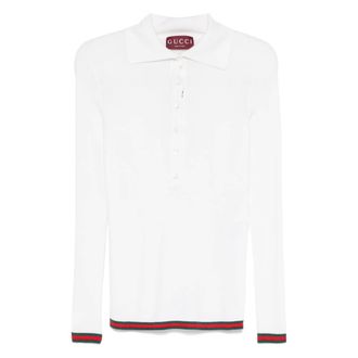 Gucci Mujer, Camisetas, Blanco, Talla: L