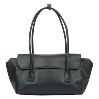 Estro & Luminara Dames, Tassen, Zwart, Maat: ONE Size Leer