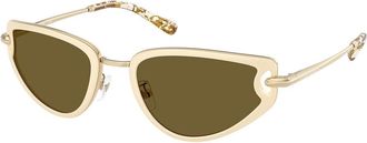 Tory Burch TY6115 334673 Womens Sunglasses Gold Size 53