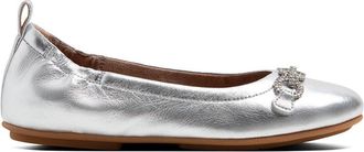 FitFlop Fitflop Allegro Metallic Leather Flat