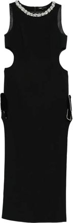 Maje Abito con dettaglio cut-out - Nero