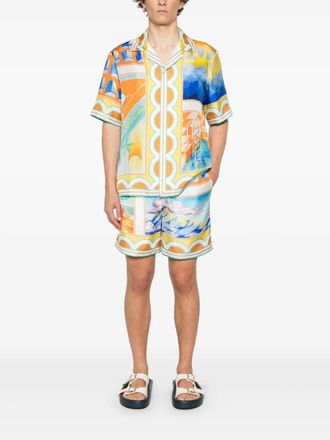 Casablanca Drawstring Shorten