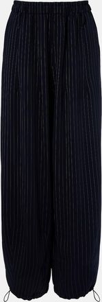 Frankie Shop Oakdale pinstripe wide-leg pants