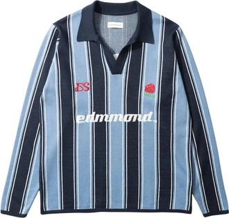 Edmmond Studios Spy Polo - Heren - Polos - Blauw - M - Katoen - Tops