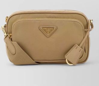 Prada renylon crossbody bag adjustable strap tag