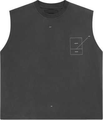 Heliot Emil Top con stampa grafica - Grigio