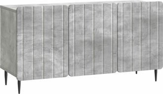vidaXL Mueble De Tv 99 X 34,5 X 52 Cm Gris Hormig&oacute;n Vidaxl