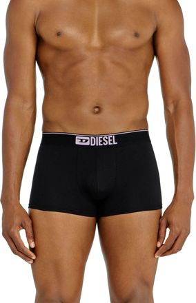 Diesel Three-pack of plain boxer briefs - Trunks - Man - Black
