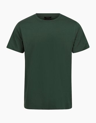 Regatta Mens Regatta Professional Mens Cotton Soft Touch T-Shirt - Green - Size: 36