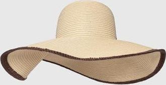 Mani&egrave;re De Voir Sandrine Raffia Oversized Sun Hat in Natural at Nordstrom