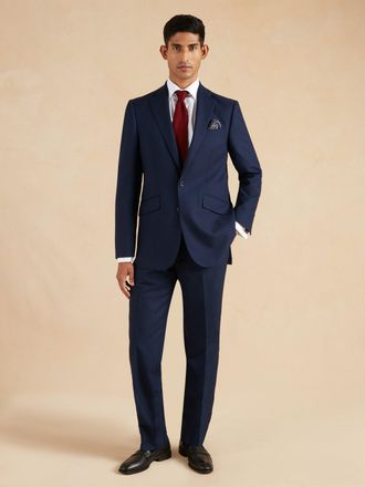 Oliver Brown Eaton Suit - Pick and Pick Rich Blue