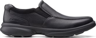 Clarks Bradley Step in Black Leather