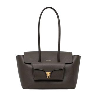 Coccinelle Double Beat Shopper - - Bags - Donna - Verde - ONE SIZE