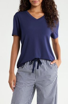 Nordstrom Moonlight Pajama T-Shirt in Navy Peacoat at Nordstrom, Size X-Large