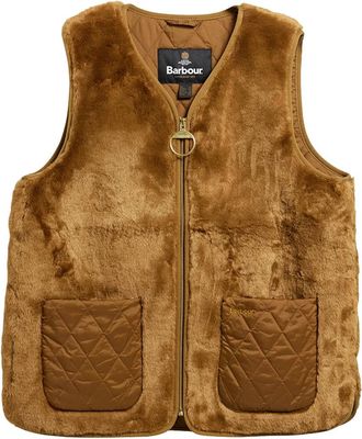 Barbour Karin Faux Fur Gilet Lgi0201