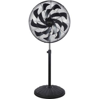 Fabrilamp Fabrilamp - Ventilador Pie Indust.centurion Negro1velecidad 300w 16asp Fijo Y Rotat.oscilante Regx65x59cm