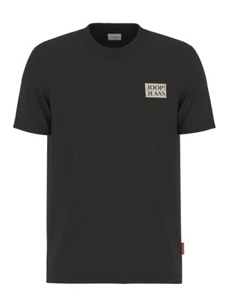 Joop T-Shirt JOOP JEANS Axel, Herren, Gr. XL, schwarz, Single Jersey, Obermaterial: 100% Baumwolle, unifarben, regular fit normal, Rundhals, eingesetzt abg
