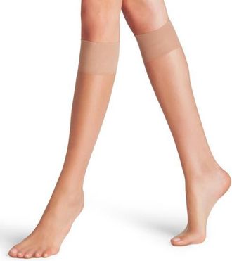Falke Shelina 12 Denier Ultra Sheer Knee High Socks in Brasil at Nordstrom, Size Medium