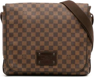 Louis Vuitton Pre-owned Cross Body Bags, female, Brown, Size: ONE SIZE Pre-owned Messenger Bag