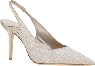 Jimmy Choo London Womens Pumps Love Sb 85 Metallic Gold Textile