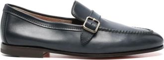 Santoni Hombre, Zapatos, Negro, Talla: 41 1/2 EU