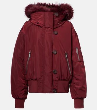 Goldbergh Jeanne faux fur-trimmed ski jacket