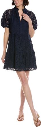 CeCe by Cynthia Steffe V-Neck Tiered Babydoll Dress