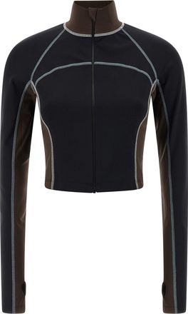 Fendi Color Block Tops Black