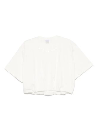 Pinko logo-print T-shirt - White