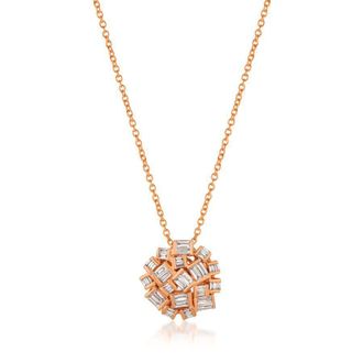 Le Vian Ladies Vanilla Diamonds Fashion Pendant in 14k Strawberry Gold