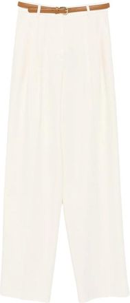 Max Mara Adunco Pleated Pressed-crease Trousers