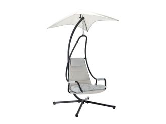 Mirjan24 Silla Colgante Comfivo 318, 212x103x122cm, Metal, Tapiz