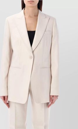 Max Mara avoriaz doublebreasted jacket padded shoulders