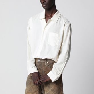 S&eacute;fr Camicia Leo in voile di cotone