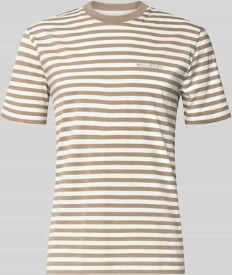 Marc O'Polo Regular Fit T-Shirt aus reiner Baumwolle in Beige, Gr&ouml;&szlig;e XXXL
