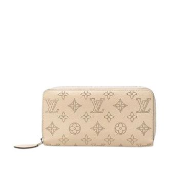 Louis Vuitton Pre-owned Portafoglio Lungo con Zip Monogram Mahina - - Pre-owned - Donna - Beige - ONE SIZE