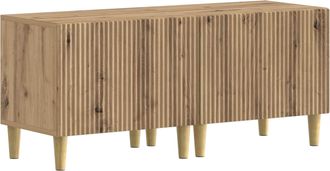 vidaXL Mueble De Tv Roble Artisan Madera De Ingenier&iacute;a Vidaxl