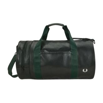 Fred Perry Tassen, unisex, Groen, ONE Size, Polyester, Weekend Bag L7260 Q20
