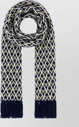 Valentino Garavani embroidered wool scarf