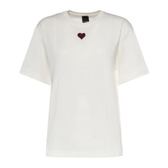 Pinko Tortino T-Shirt - female - PINKO - T-Shirts - White - XS - Tops