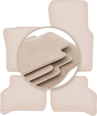 OEM Alfombrillas Premium Beige Para: Jaguar Xe Sed&aacute;n 2015