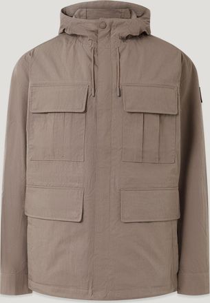 Belstaff Giacca Cargo Uomo Compact Technical Cotton Asfalto 2xl