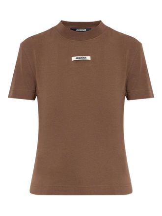 Tシャツ・カットソー JACQUEMUS Woman T-Shirt Black TSW00133AJ00124 990 The Gros Grain t-shirt by JACQUEMUS | Official website