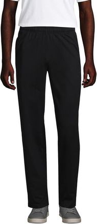Lands End Jersey Knit Pant in Black at Nordstrom, Size Xx-Large X 31