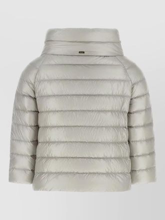 Herno quilted hooded cape